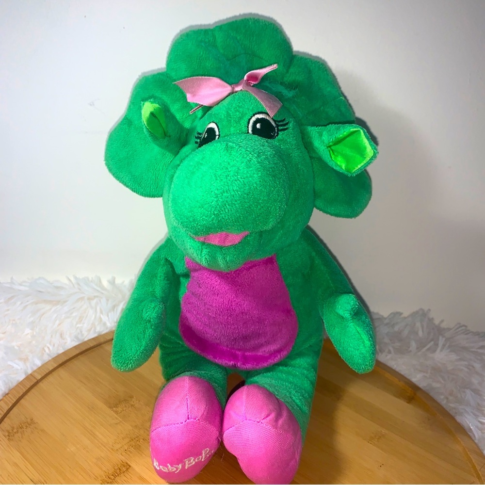 Baby Bop Barney 13" Plush Doll Stuffed Animal 1992 Toy Collectable